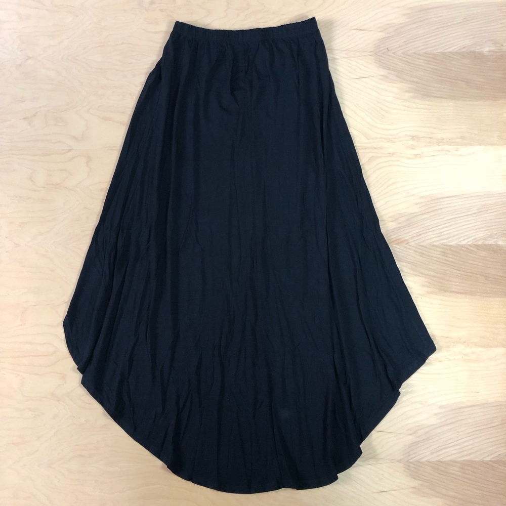 Forever 21 Black hi-low Whimsigoth Skirt Size Small